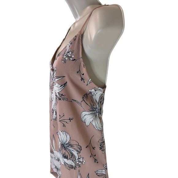 Audrey 3+1 Floral Print Romper Spaghetti Strap‎ V-Neck Summer Playsuit M - Picture 8 of 13